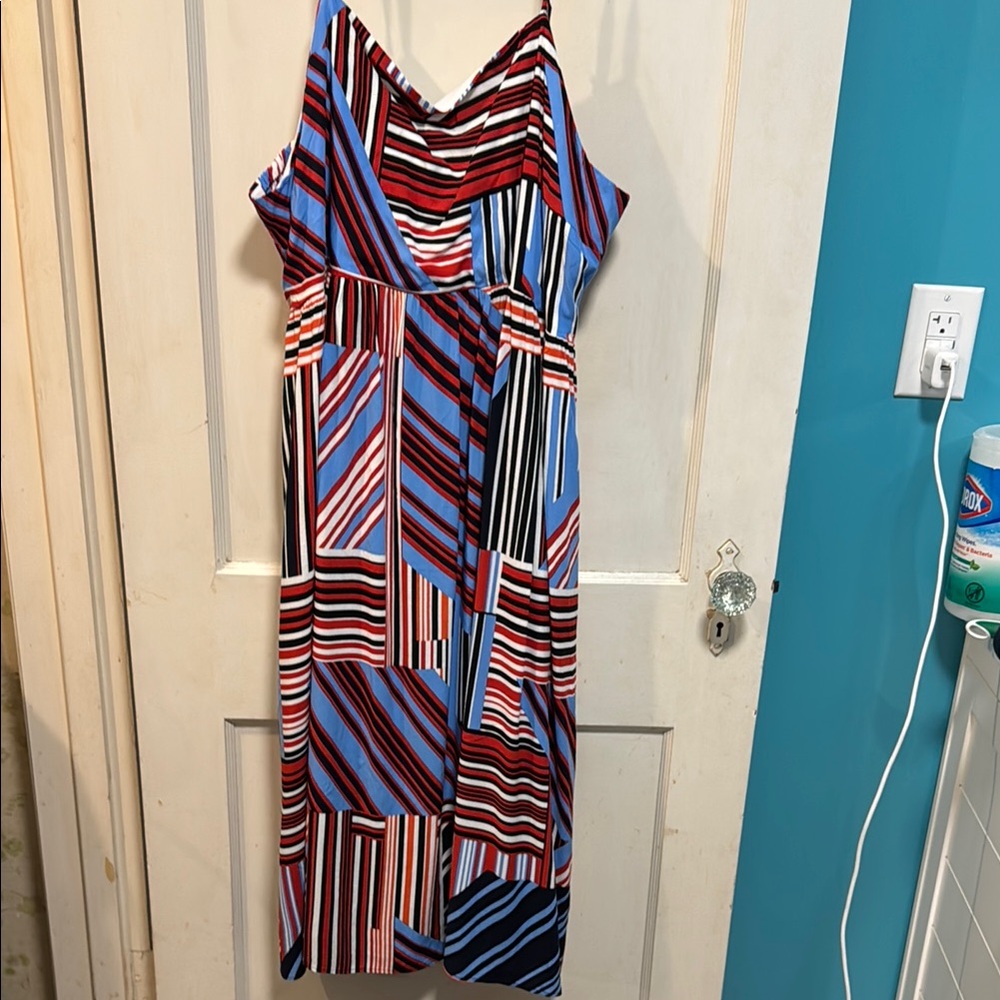 Maurice’s size 2x Striped Multicolor Women's Dress - Picture 2 of 5